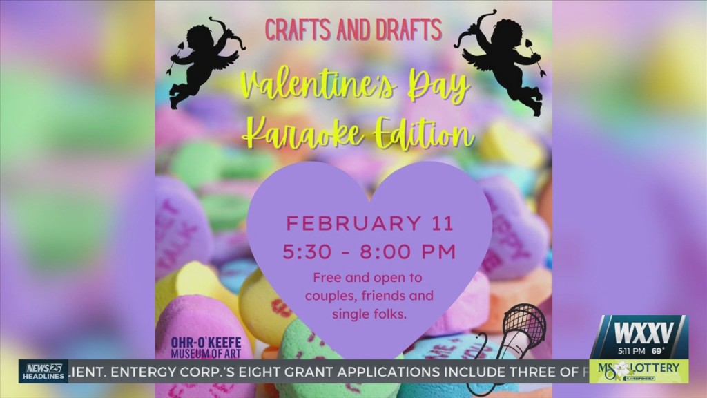 Valentine’s Day Karaoke At Ohr O’keefe Museum Of Art