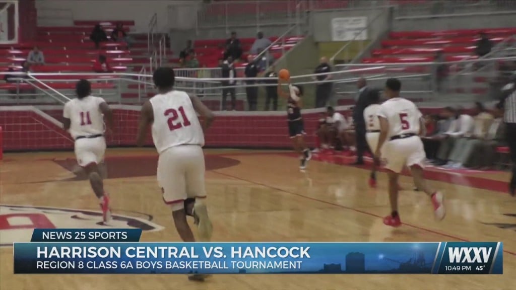 High School Boys Basketball: Harrison Center Vs. Hancock