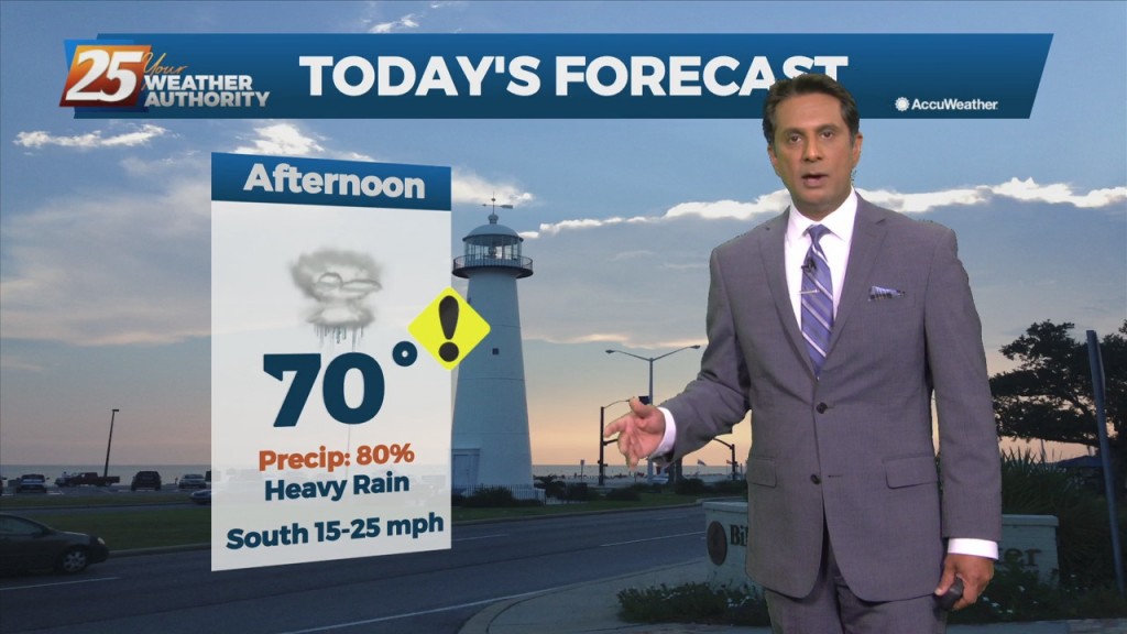 2/3 Rob Knight's "threat For Heavy Rain" Thursday Morning Forecast