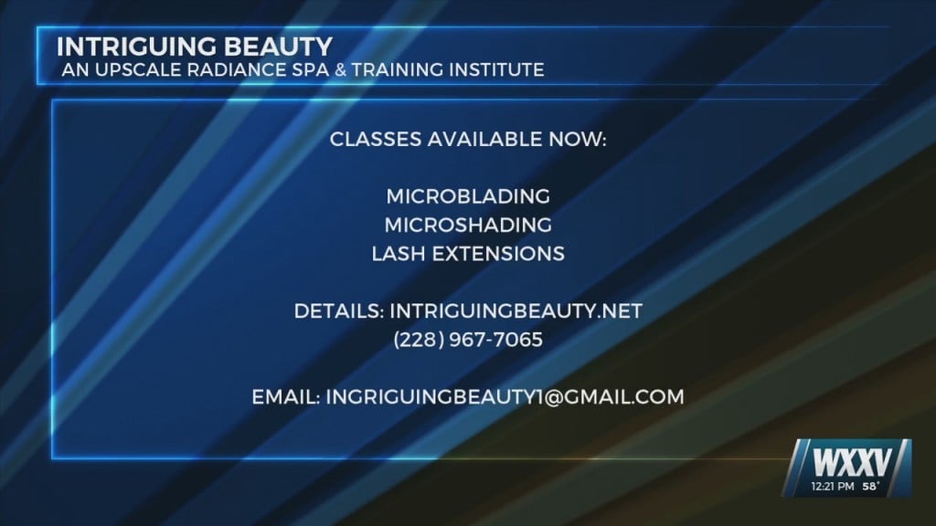 Classes Available At Intriguing Beauty
