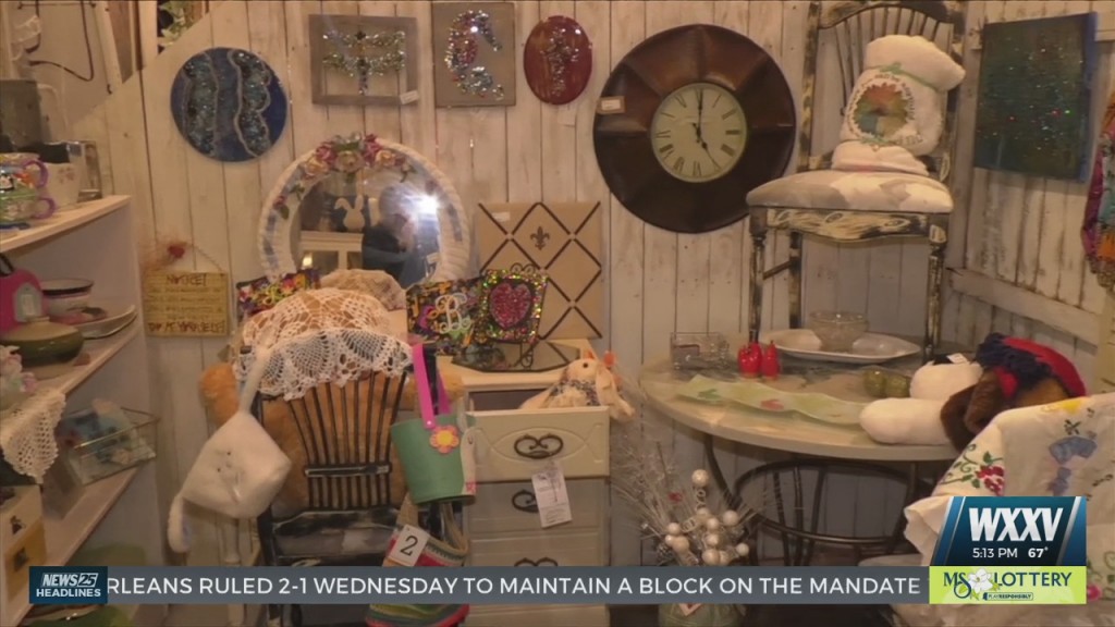 Local Vendors Selling Unique Items Monthly At Vintage Flamingo In Gulfport