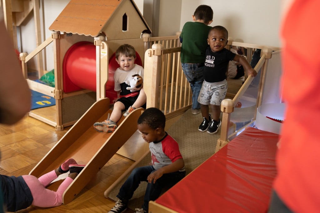 Children Play At Prcc Early Childhood Center