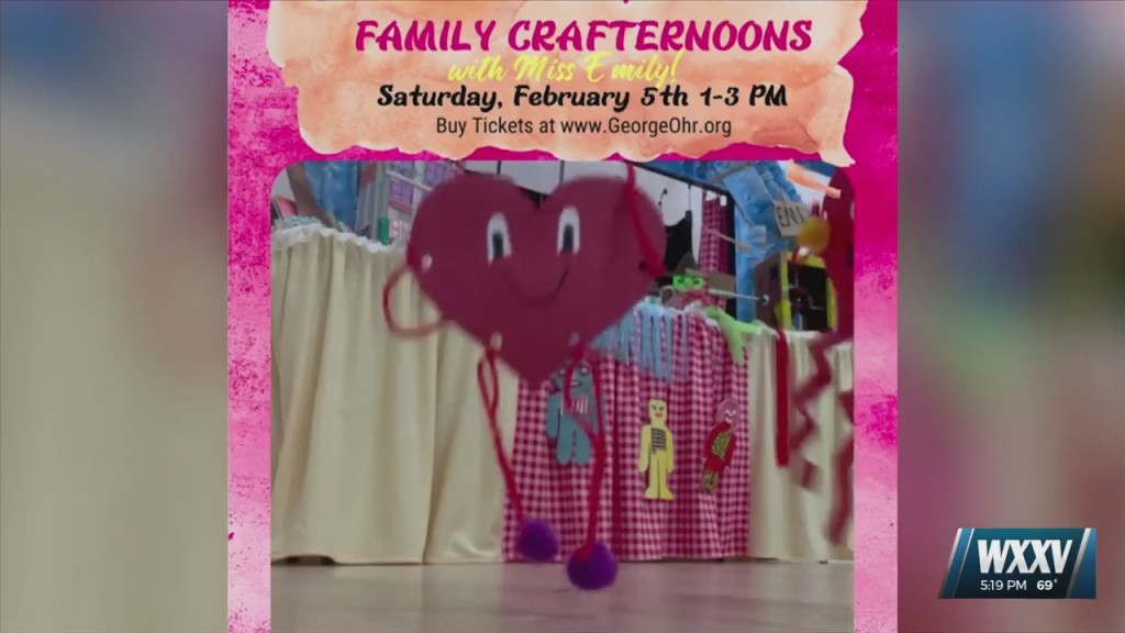 Ohr O’keefe Museum Of Art Holding ‘family Crafternoons’
