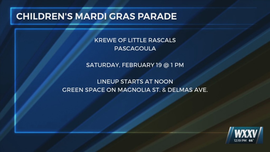 Krewe Of Little Rascal’s Children’s Parade Rolling In Pascagoula