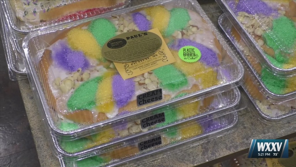 Countdown To Mardi Gras With A Slice Of King Cake