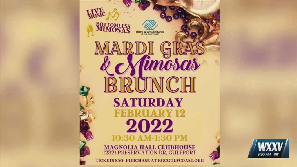 Mardi Gras And Mimosas Brunch
