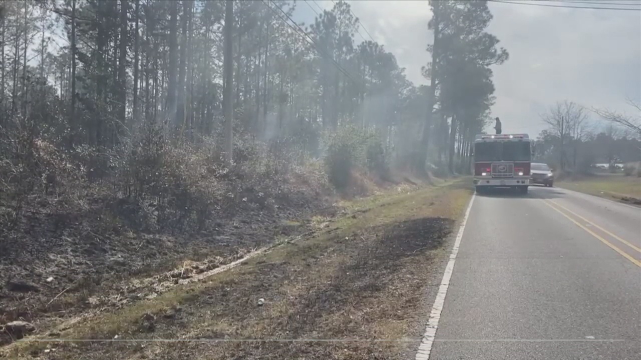 Fire on Jim Ramsey Road in Jackson County - WXXV News 25