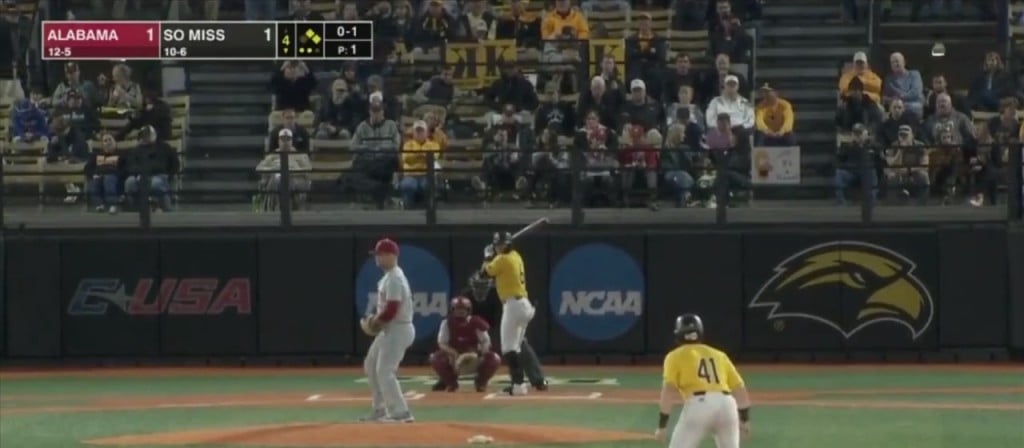Ncaa Baseball: Southern Miss Vs. Alabama