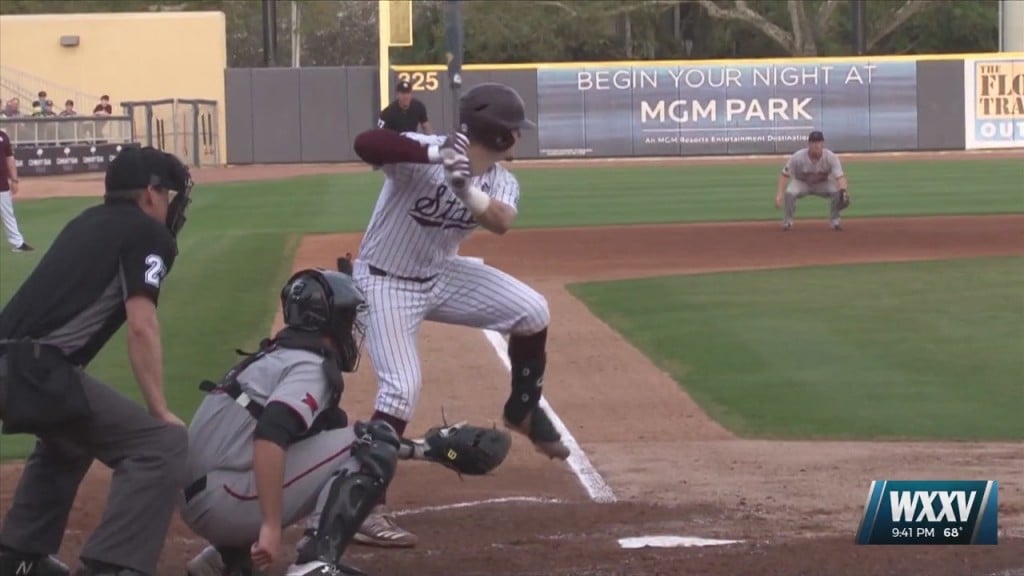 National Champs Mississippi State Returns To Mgm Park Tuesday