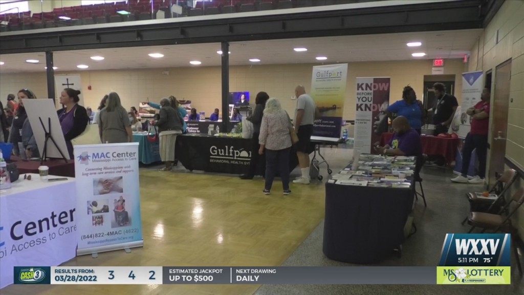 Mental Health Association Of South Ms Showcases Resources At Health And Wellness Fair