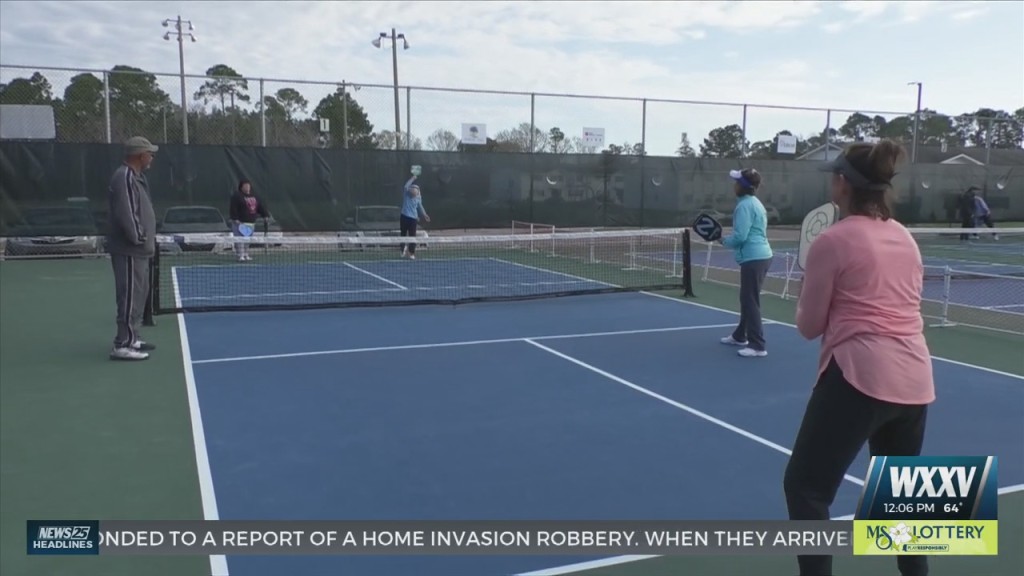 The Sport Of Pickleball Is Gaining Popularity On The Gulf Coast