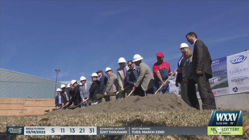 Groundbreaking For Pedestrian Bridge Project In Gulfport