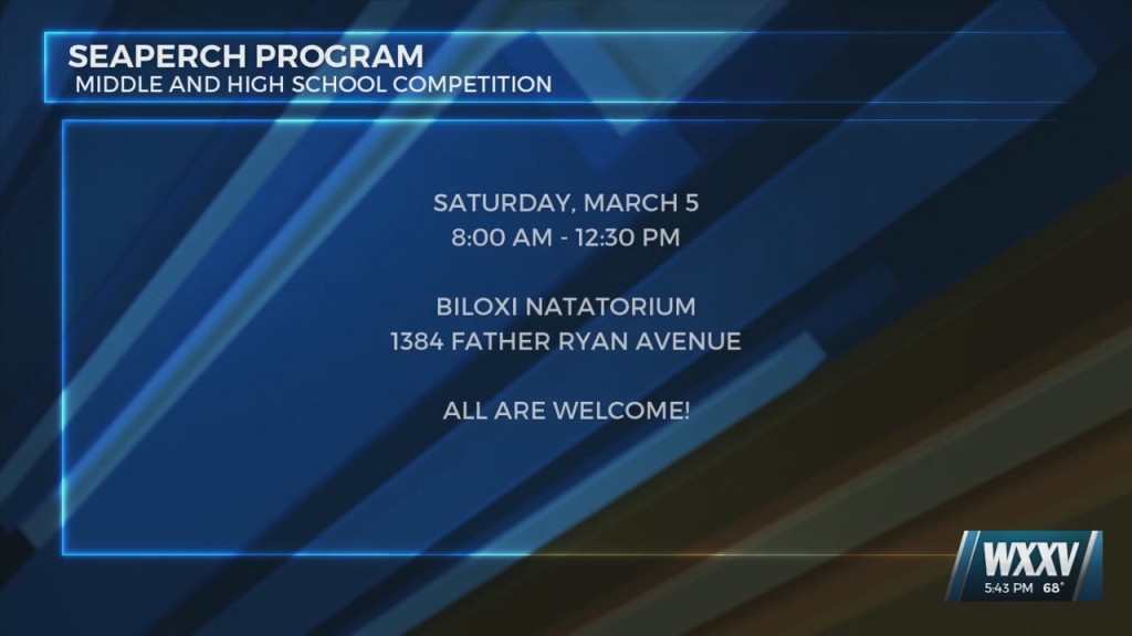 Usm Seaperch Program Holding Middle And High School Competition