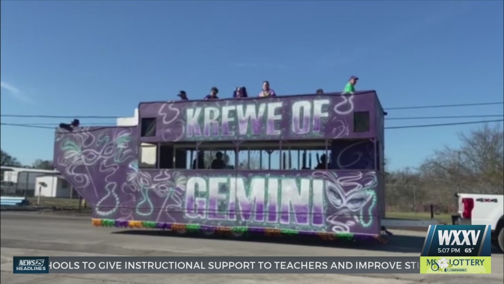 Krewe Of Gemini Parade Rolls Through Gulfport