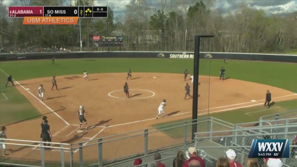 Ncaa Softball: Southern Miss Vs. Alabama