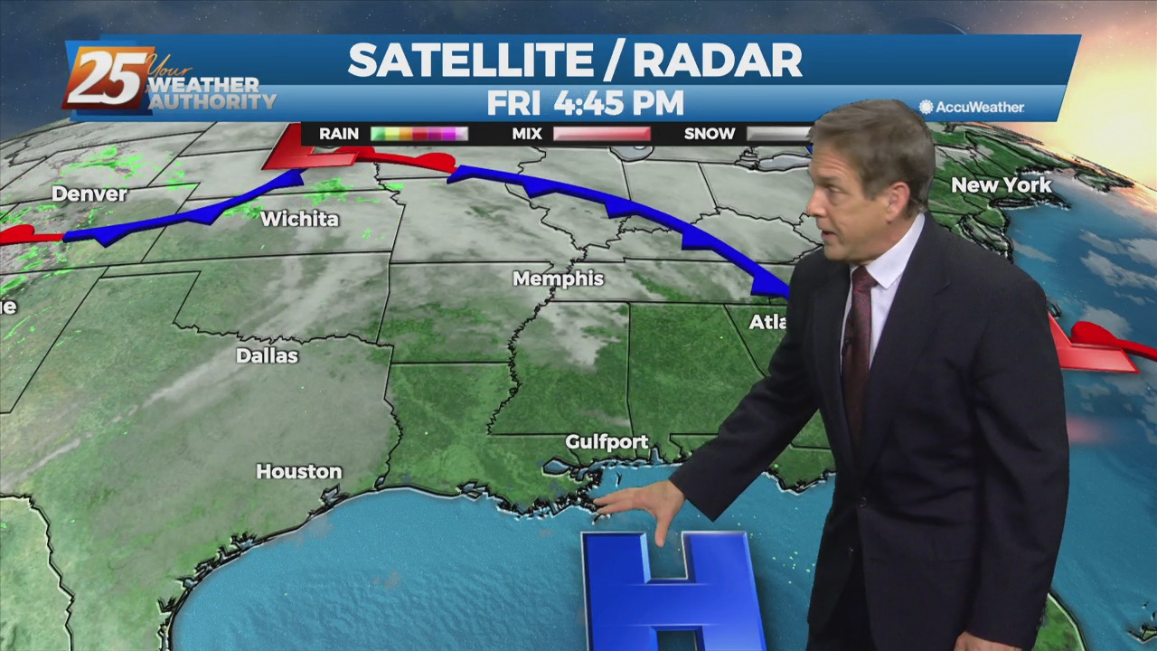 3/4 - Meteorologist Rob Martin's “Eventually Wetter” Friday Evening  Forecast - WXXV News 25