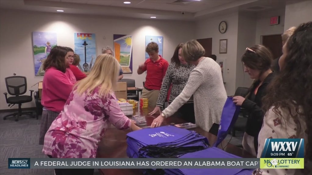 Rotary Club Of Bay St. Louis Packs Bags For Foster Kids Going To Court
