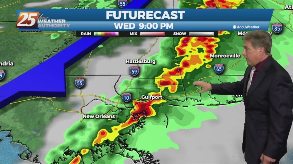 3/29 Rob Martin's "wednesday Severe Storms Likely" Tuesday Evening Forecast