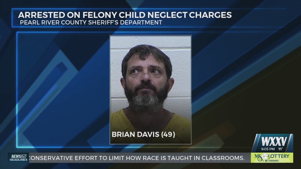 Father Of Toddler Found Wandering In Pearl River County Has Been Arrested