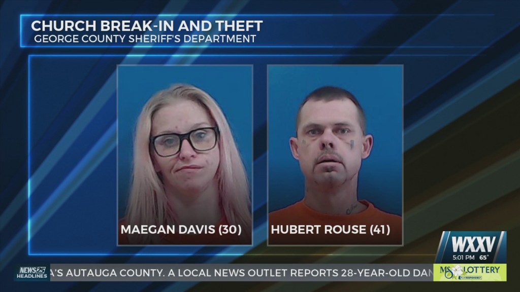 Arrests Made In George County Church Break In And Theft