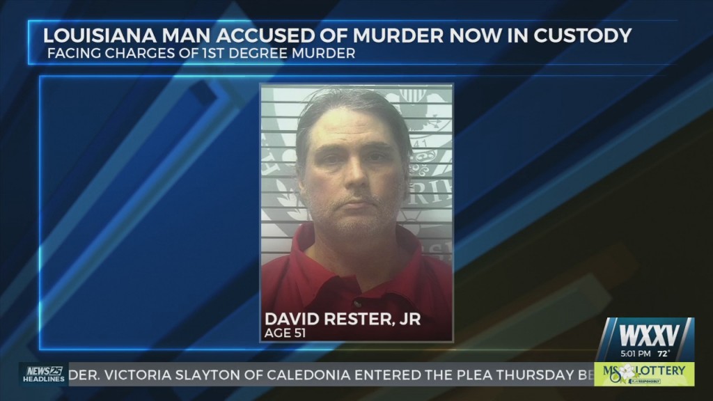 Louisiana Man Accused Of Murder Now In Custody