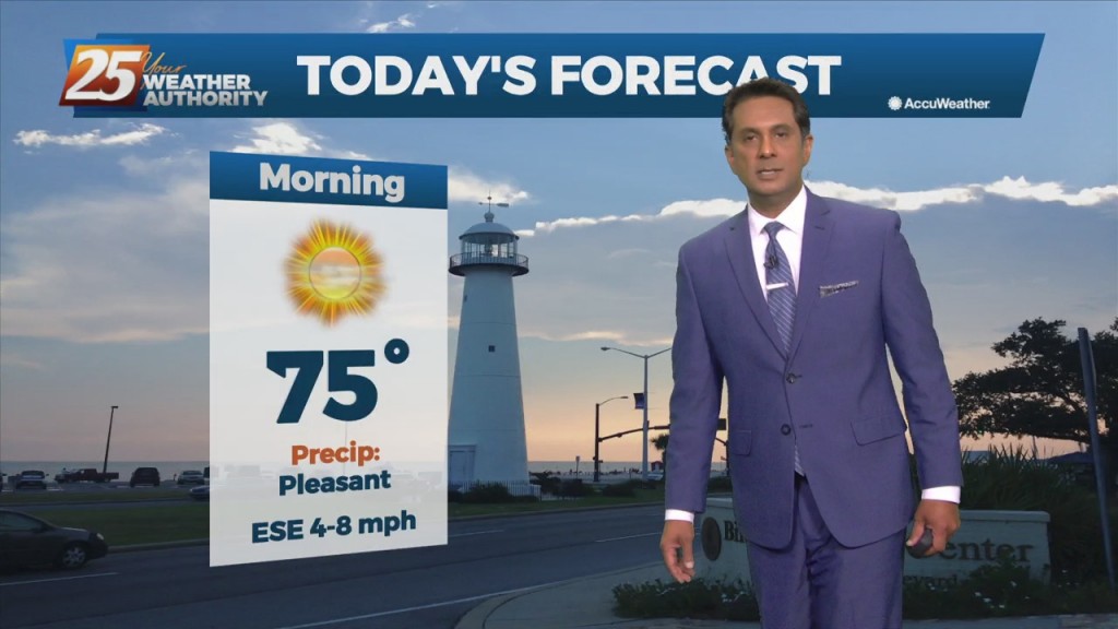 3/4 Rob Knight's "sunny & Warm" Friday Morning Forecast