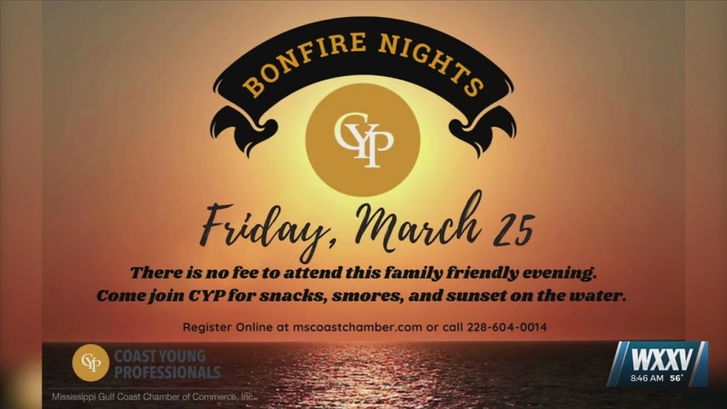 Coast Young Professionals Hosting Bonfire Friday Night