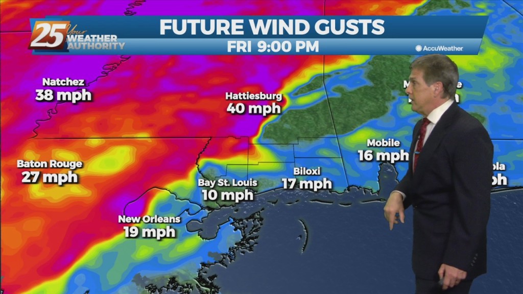 Rob Martin’s “stormy/windy/cold” Friday Evening Forecast