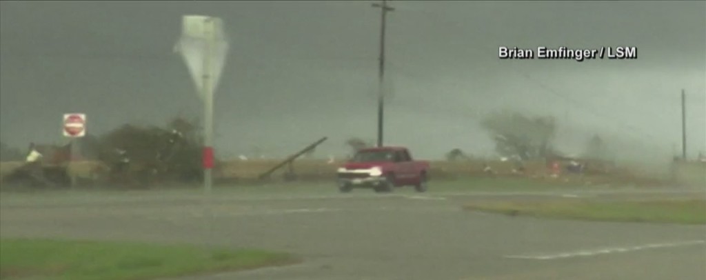 Person Able To Drive Away After Tornado Tosses Truck Around In Texas