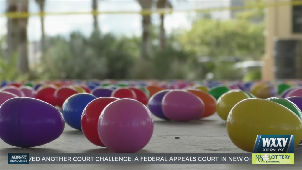 Gulfport Police Department Hosts Easter Egg Hunt