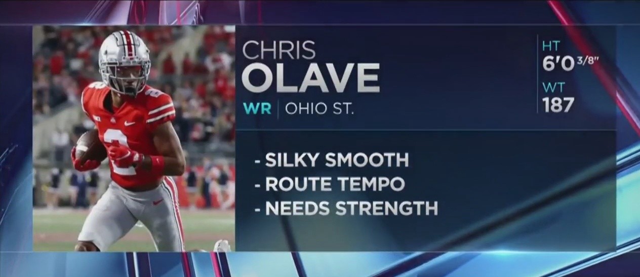 Saints trade up in 2022 NFL draft, pick Ohio State WR Chris Olave