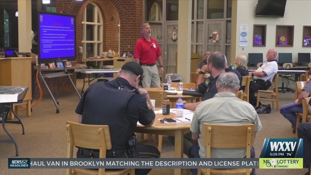 Pass Christian School District Holds First Responders Tabletop Exercise