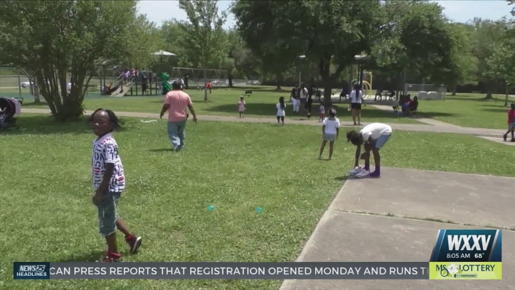 Celebrating Easter At Gaston Point Recreational Center In Gulfport
