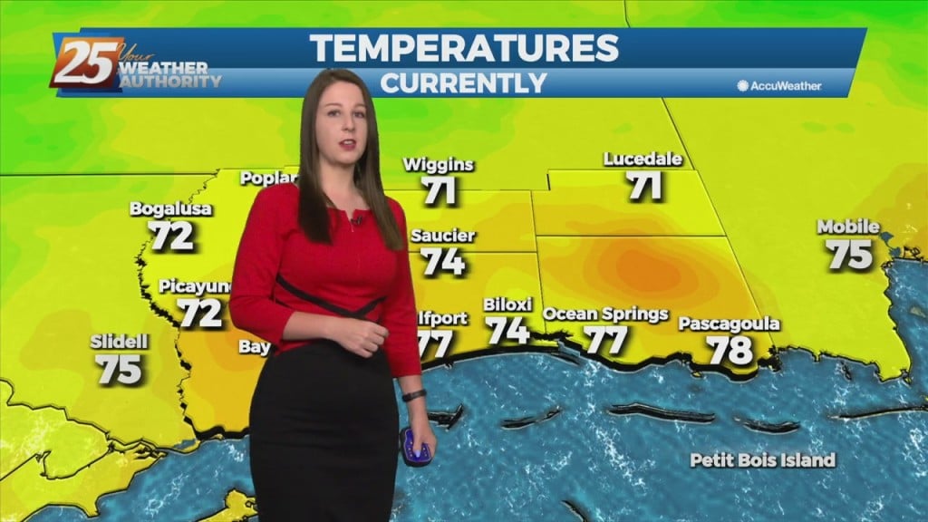 4/26 Brittany's "clearing Skies" Tuesday Afternoon Forecast