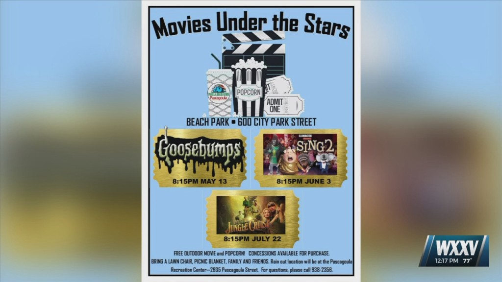 Movies Under The Stars Returns To Pascagoula Next Month