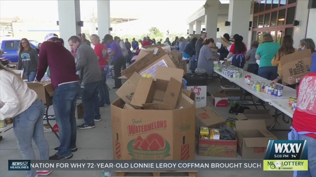 ‘march Of The Mayors’ Food Donation Drive Wraps Up With Packing Party