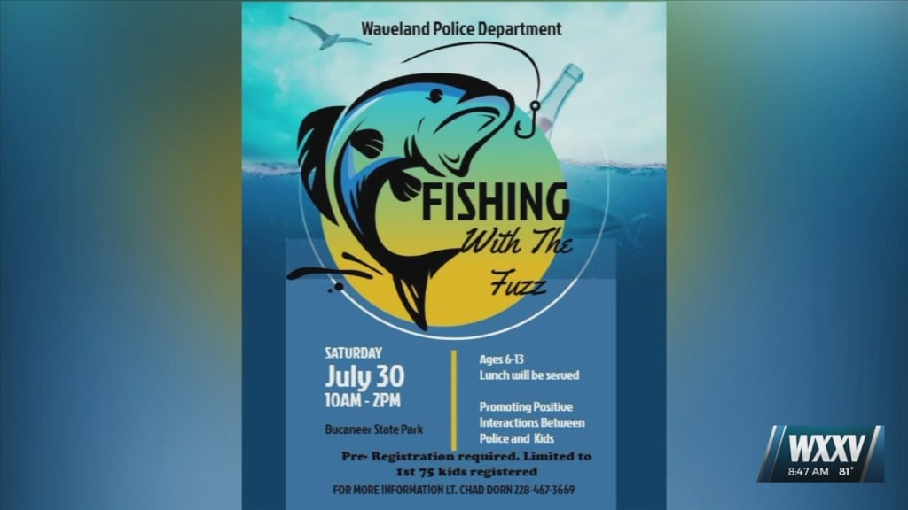 Waveland Police Presents ‘fishing With The Fuzz’