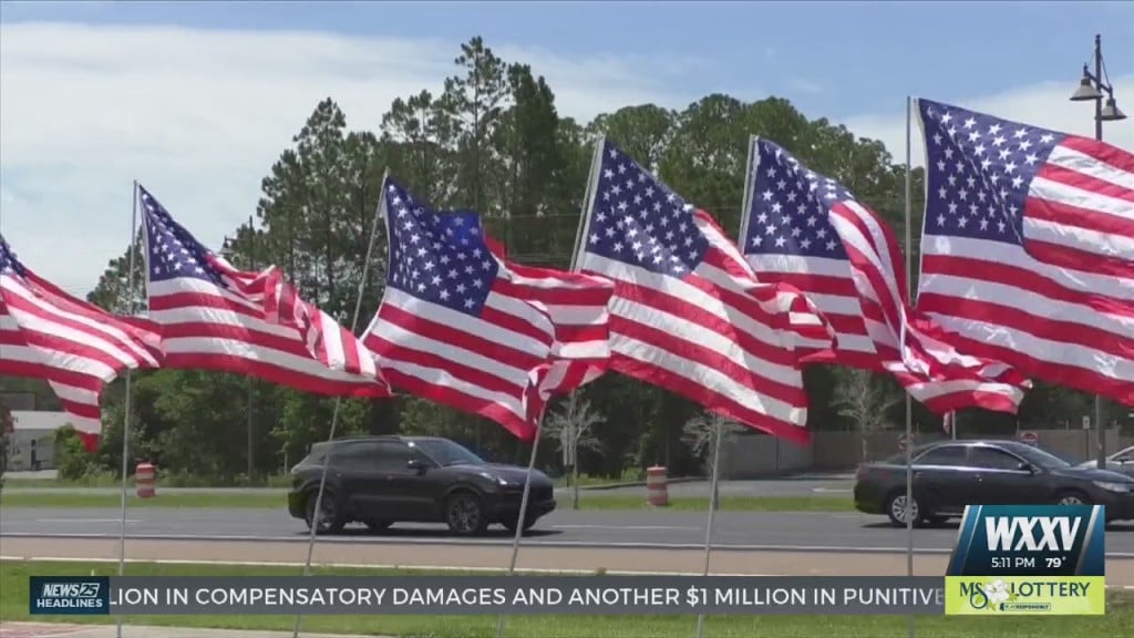 Eight Annual Avenue Of Flags Ceremony Honoring Veterans
