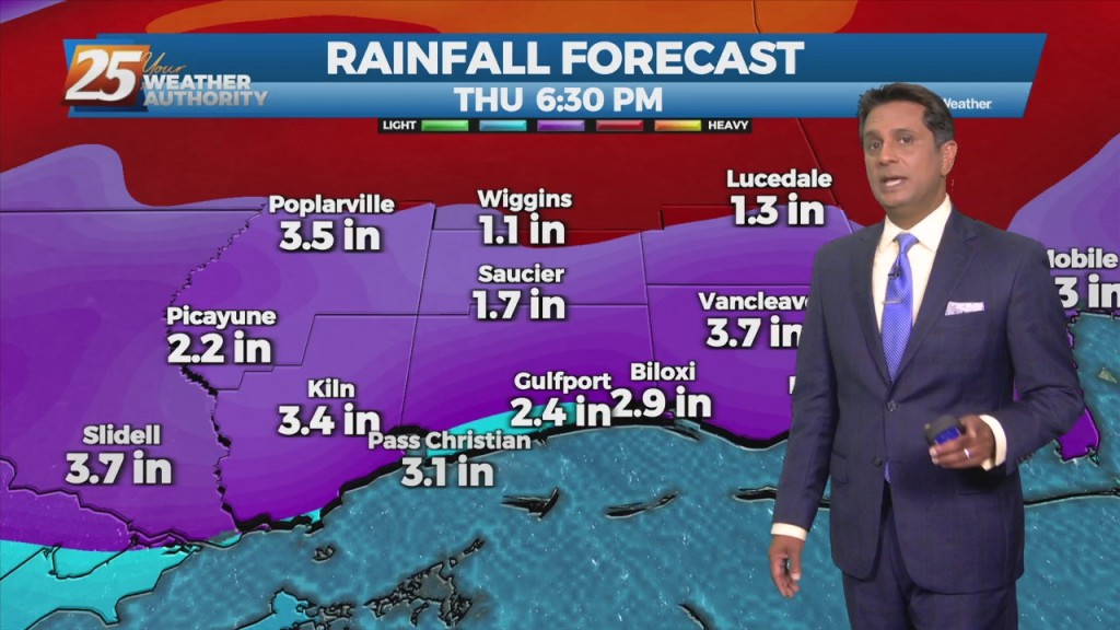 5/25 Rob Knight's "heavy Rain Threat" Wednesday Morning Forecast