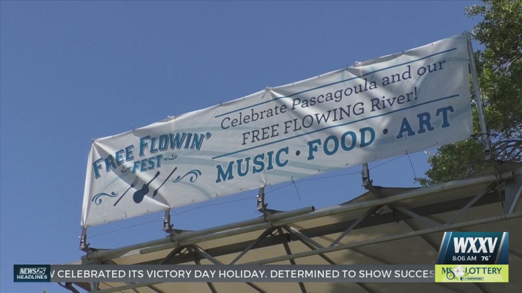 Free Flowin’ River Festival Draws A Crowd To Pascagoula