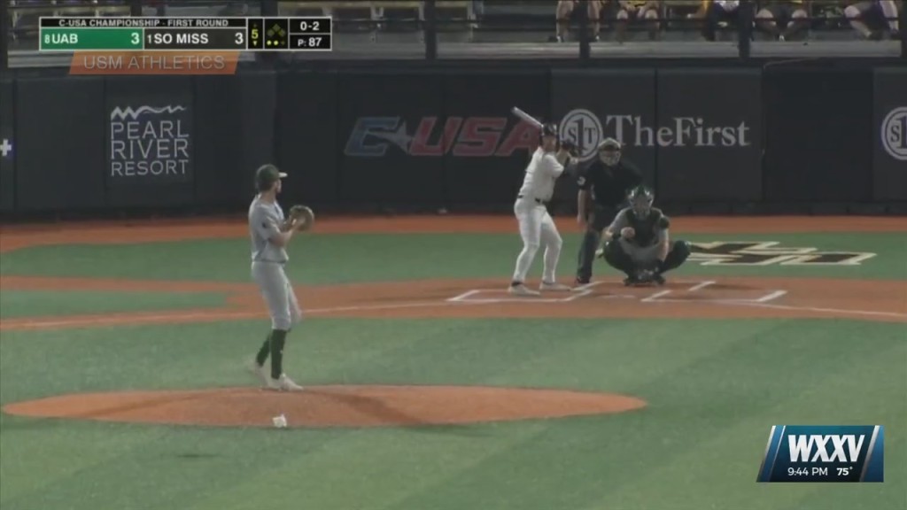 Usm Grabs 4 3 Win Over Uab In C Usa Tournament Opener