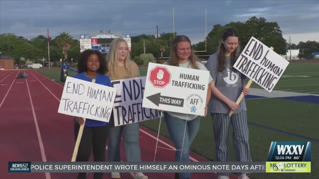 Second Annual Walk For Human Trafficking Takes Place Tonight In Ocean Springs