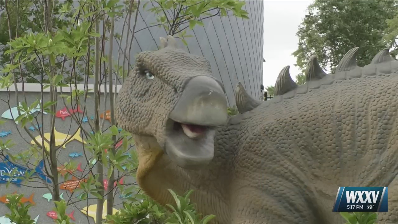 Dinosaurs take over at the Mississippi Aquarium – WXXV News 25