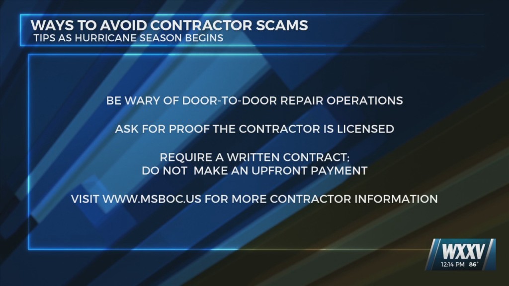 Ways To Avoid Contractor Scams As Hurricane Season Begins