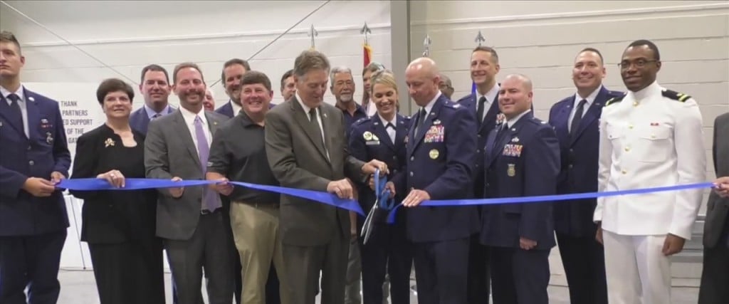 Ribbon Cutting For New Main Entrance For Keesler Air Force Base