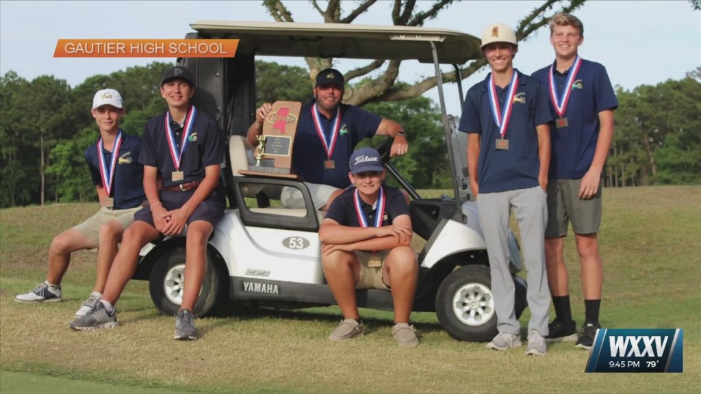Gautier Wins 5a Golf State Championship
