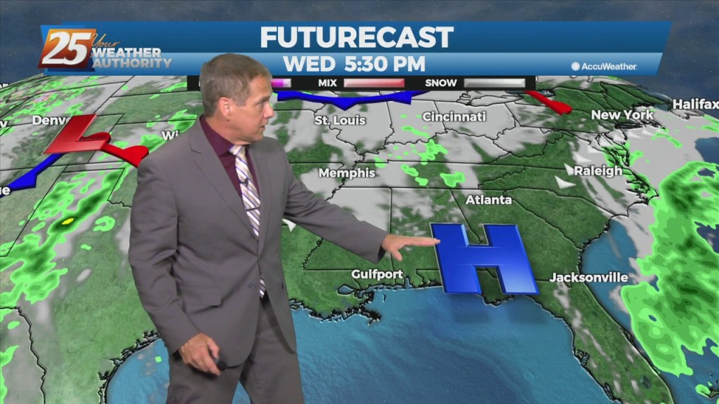 Night Rob's "t Storm Chances Up" Hump Day Evening Forecast