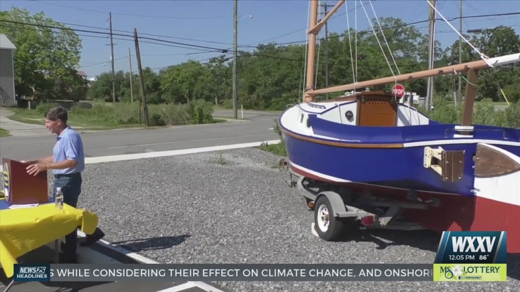 Antique Wooden Catboat Restored And Added To The Mississippi Maritime Museum