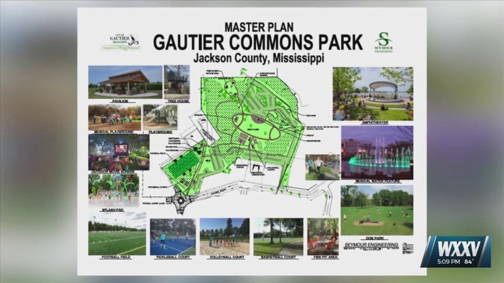 Update On Town Commons Park Construction In Gautier