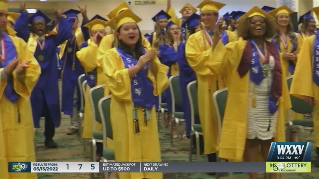 St. Martin High School Seniors Walk Across The Stage